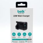 شاحن جداري ومنفذين من بيلك بقوة 23 واط