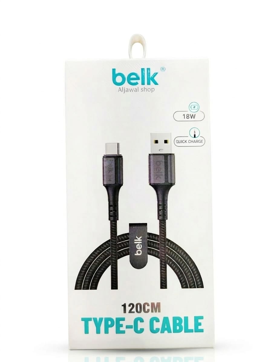 28a60f5b-3f5a-4dea-b92c-4ca713ede7cb كابل شحن USB-A إلى Type-C بطول 1.2 متر، سلك شحن ونقل بيانات - الصورة 1