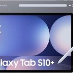 سامسونج تاب S10+ واي فاي، ذاكرة RAM 12GB، تخزين 256GB، شاشة اموليد، مضاد للانعكاس، متين، يتضمن قلم S، رمادي مونستون