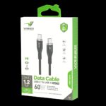 كابل شحن ونقل بيانات تايب سي - تايب سي