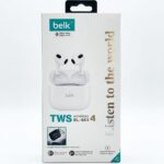 سماعة لاسلكية ستريو بلوتوث تدعم شحن لاسلكي من بيلك Belk